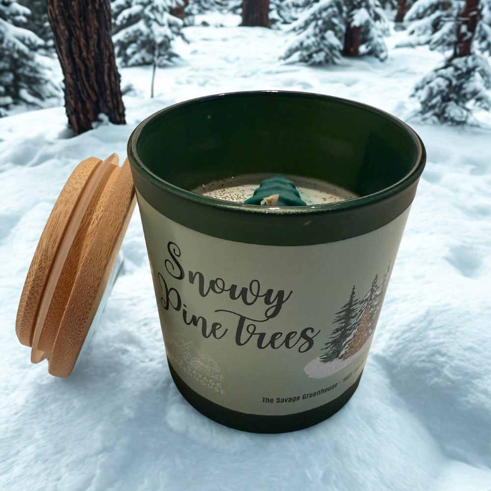 Bougie parfumée Snowy Pine Trees - 130g
