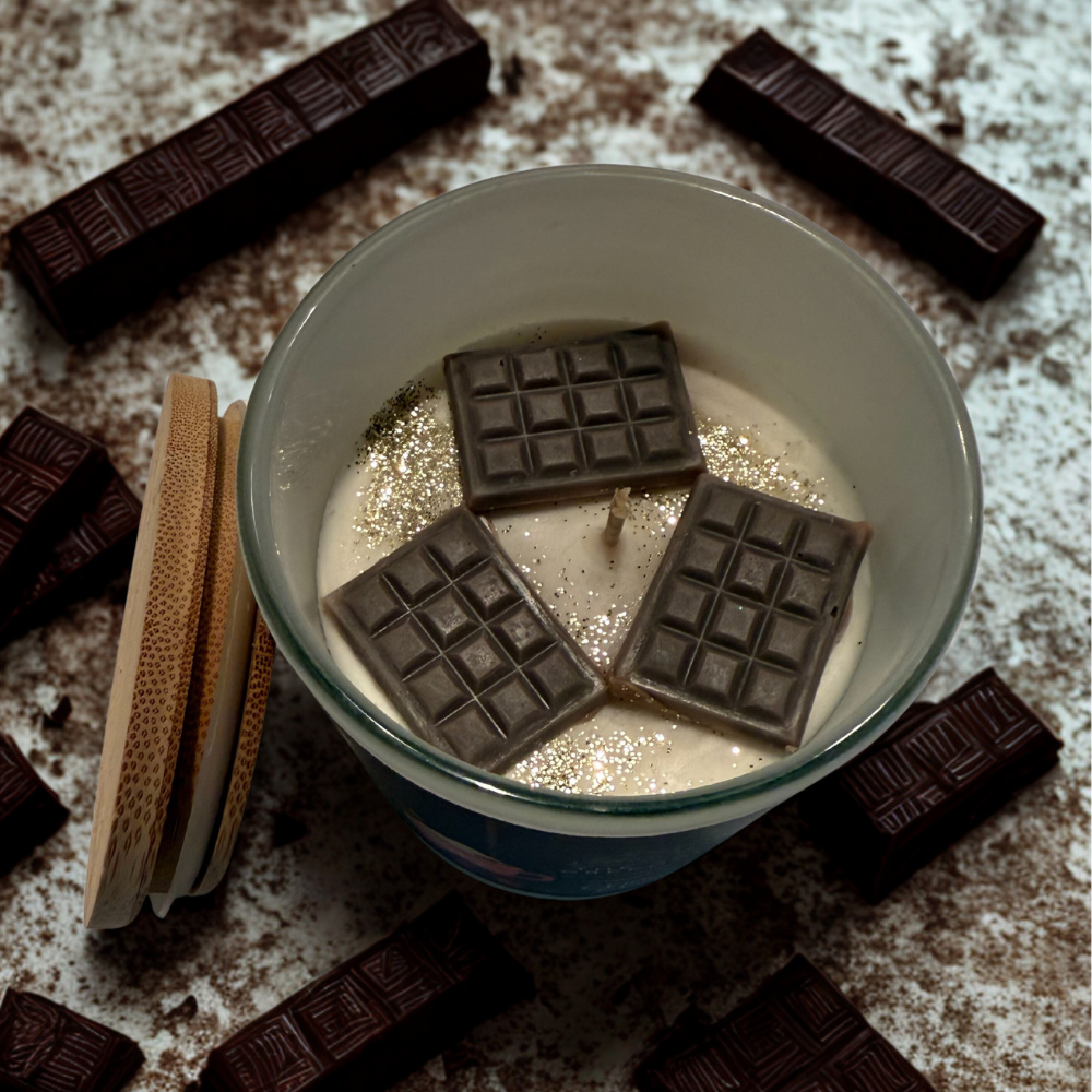 Bougie parfumée Chocolat Chaud - 250g – Image 2