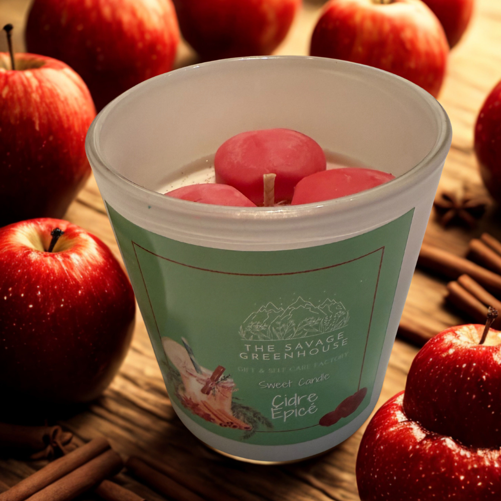Bougie parfumée Cidre Épicé - 250g