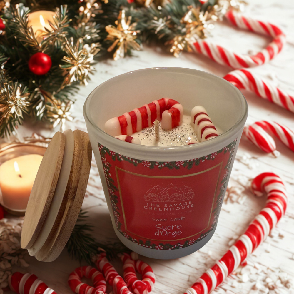 Bougie parfumée Sucre d'Orge - 250g