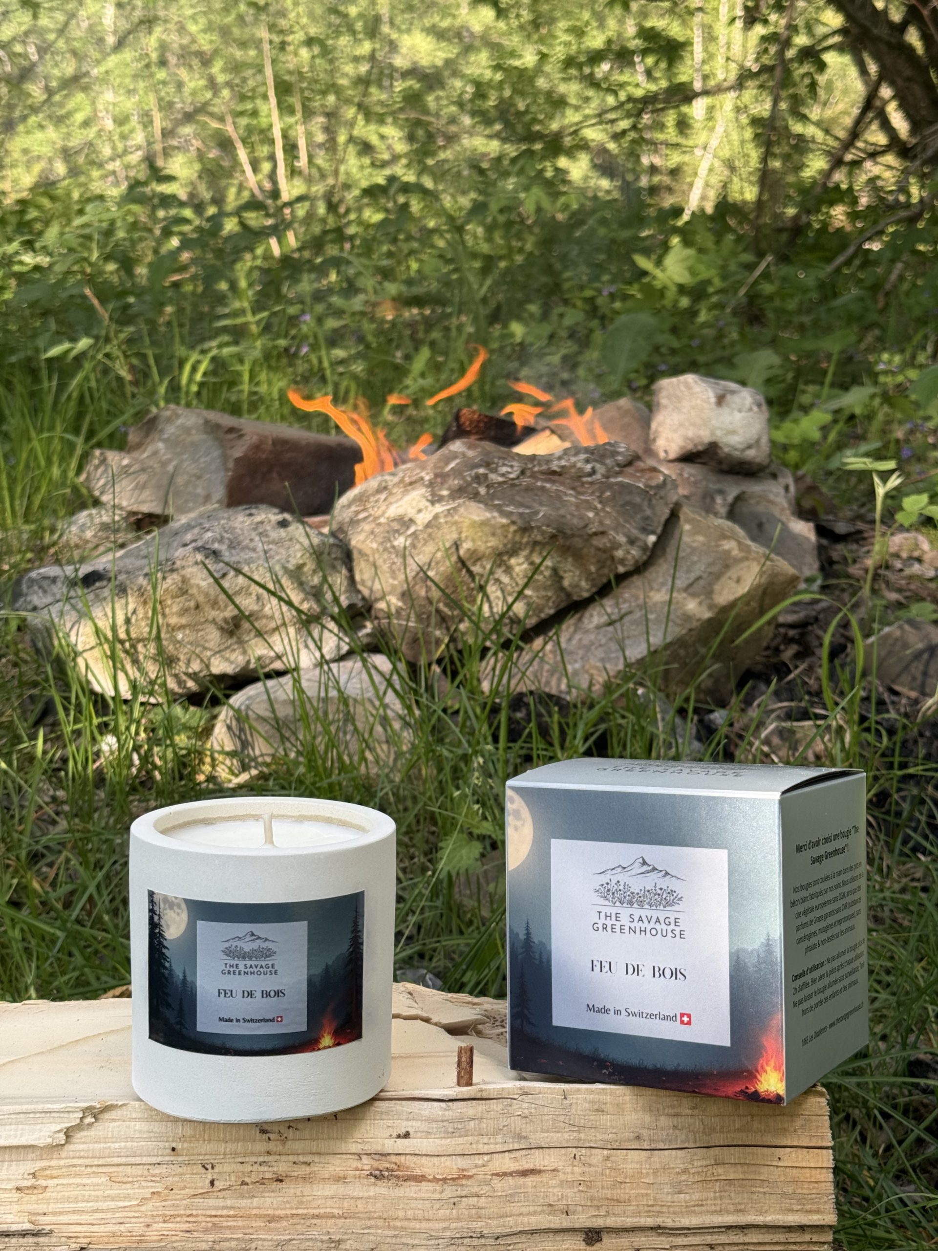 Bougie parfumée Feu de Bois