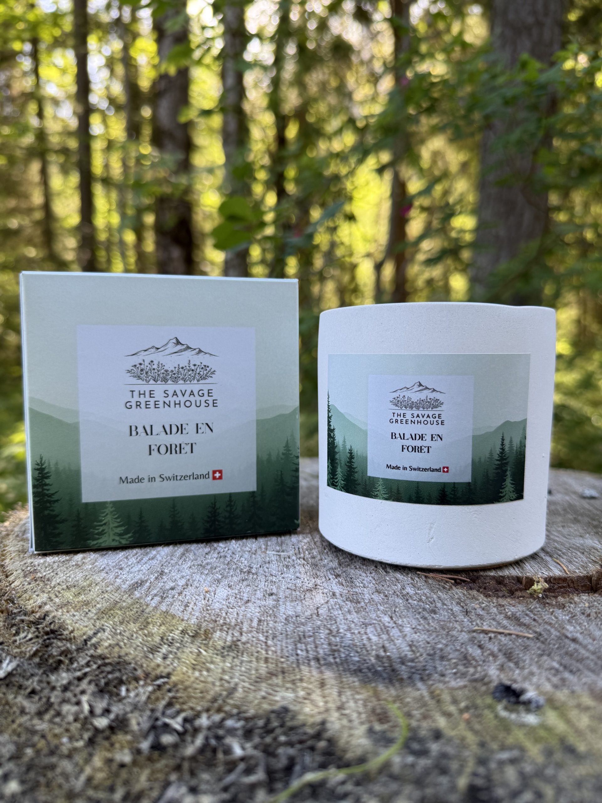 Bougie parfumée Balade en Forêt