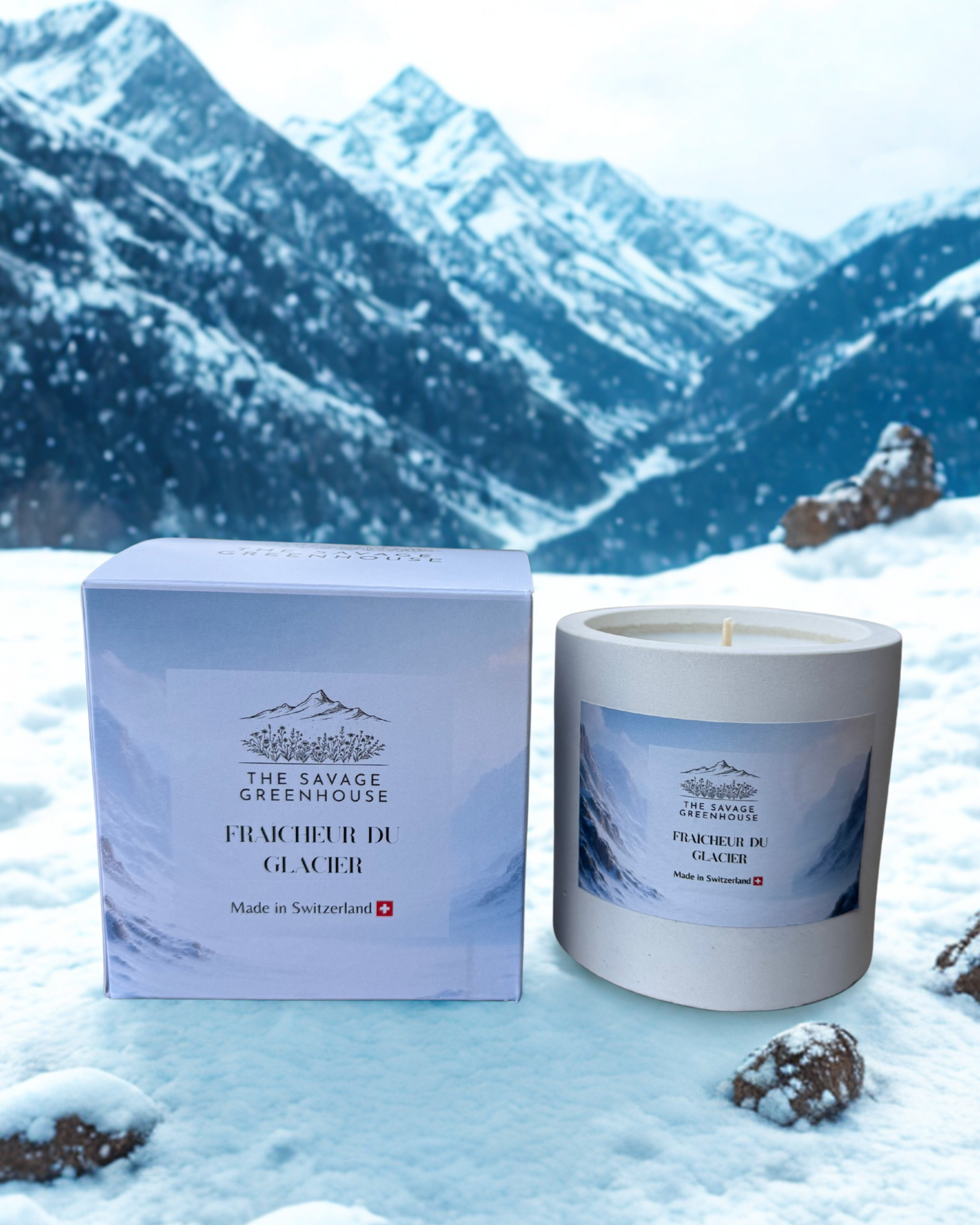 Bougie parfumée Fraîcheur du Glacier