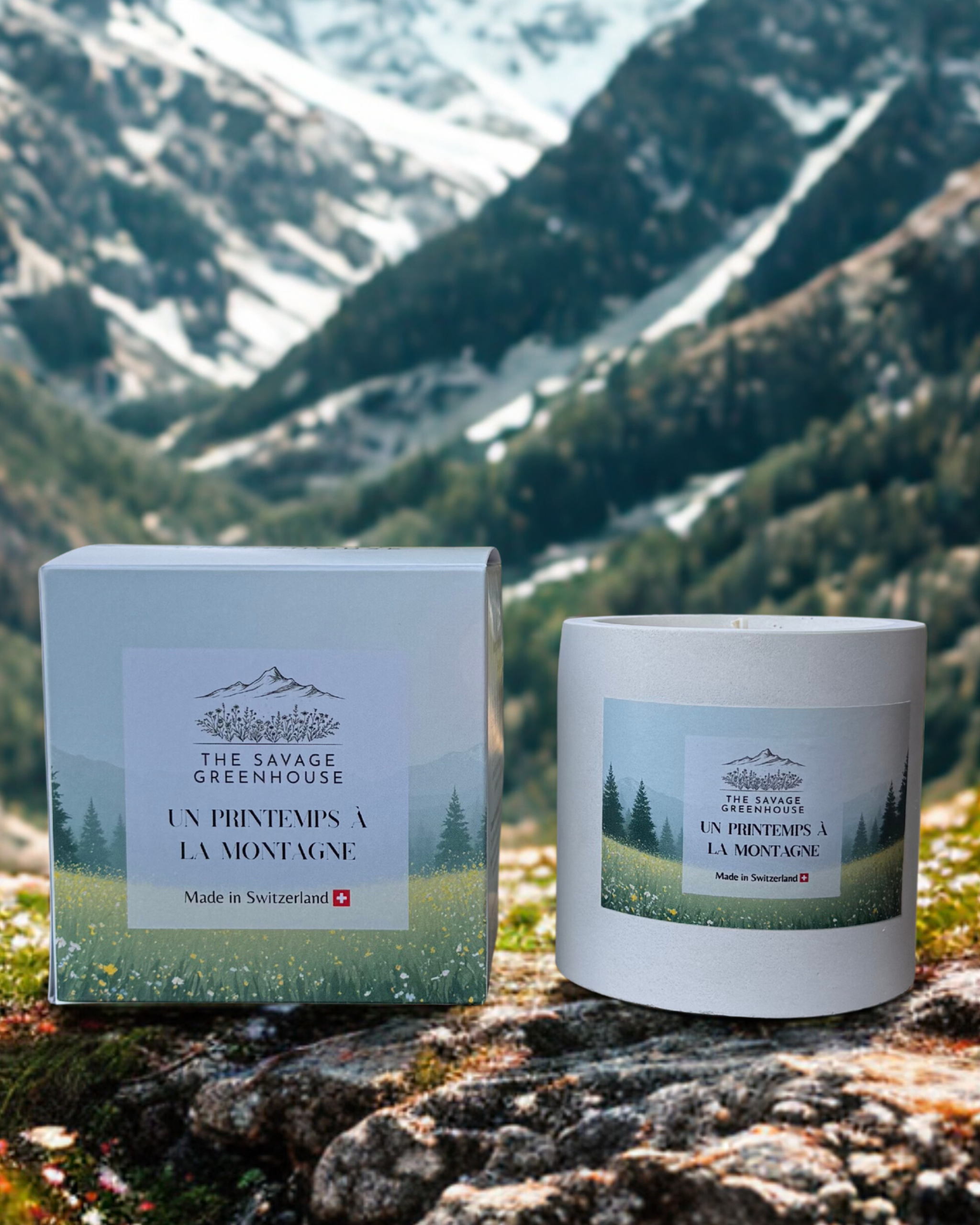 Bougie parfumée Un Printemps à la Montagne